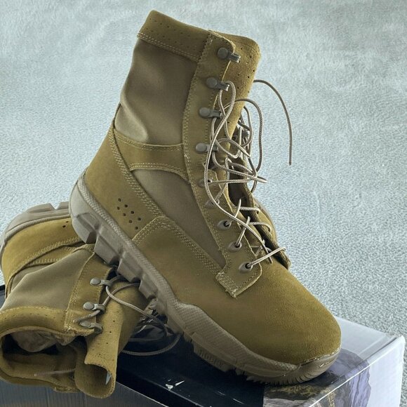 ROCKY Lightweight Commercial Military Boot Size 10.5 (W) Coyote Brown NWB S176